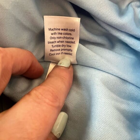 SO ||   Sky Blue body suit. Shear with longing NWT - Picture 12 of 12